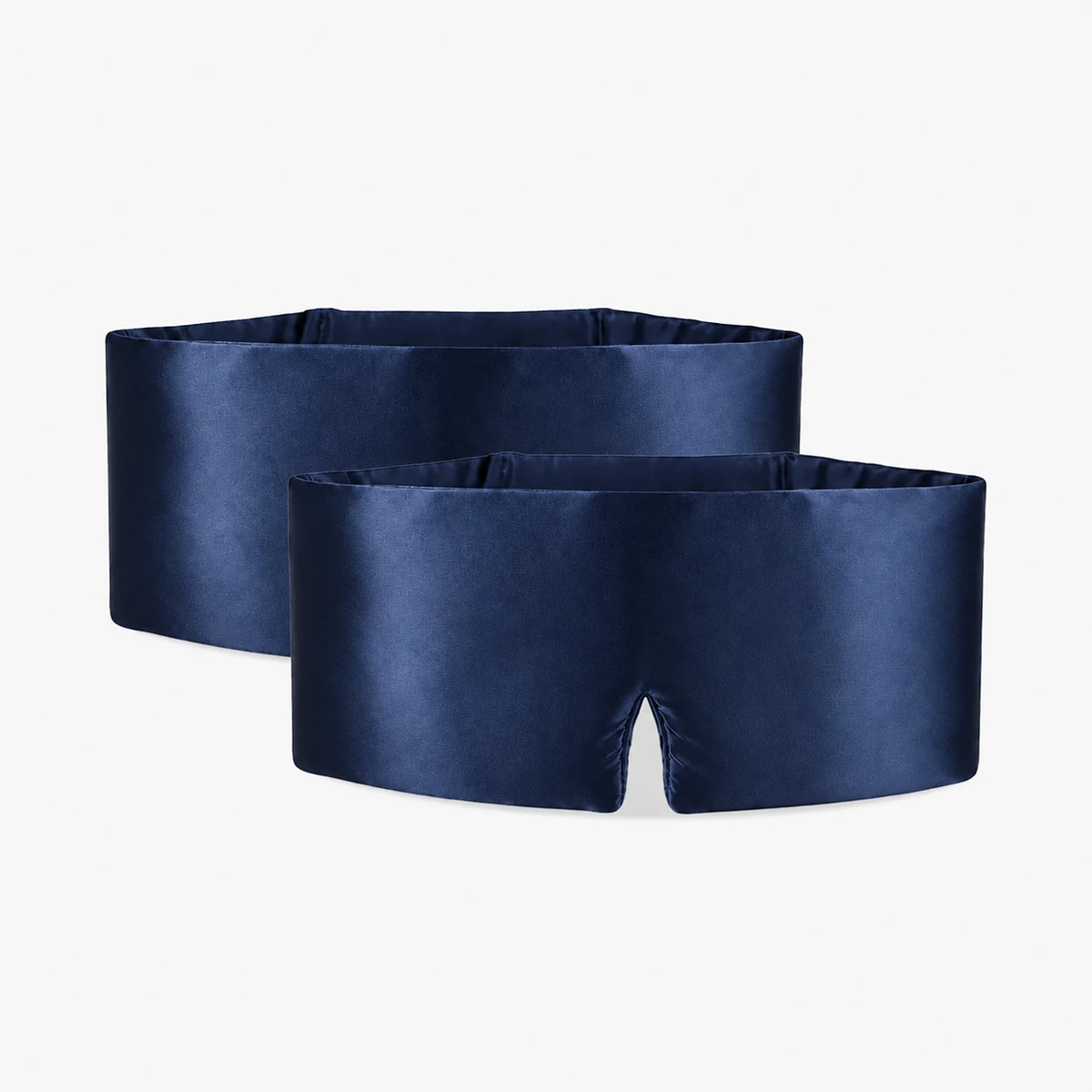 Duo-bundel: twee slaapmaskers in saffierblauw
