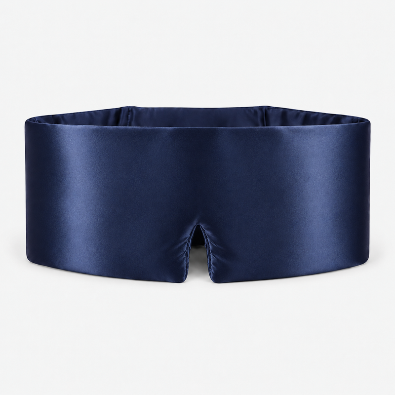 Cloud-Contour slaapmasker in Saffierblauw