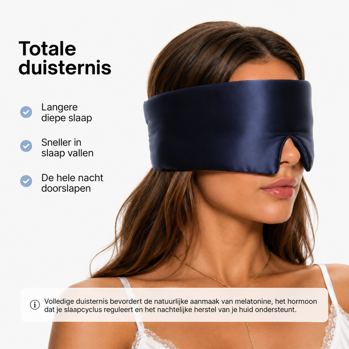 Totale duisternis voor diepere slaap